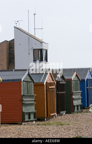 Küstenwache Aussichtsturm auf Hayling Island West Sussex Stockfoto