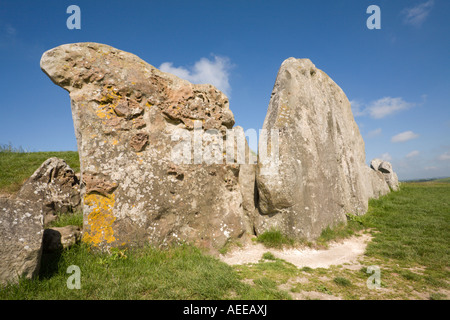 West Kennet Long Barrow Wiltshire England UK Stockfoto