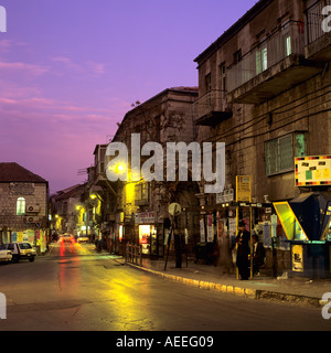 Mea Shearim Jerusalem Israel Nahost Stockfoto