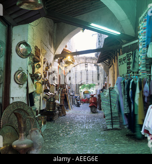 Alten Rhodos Stadt Rhodos griechische Inseln Hellas Stockfoto