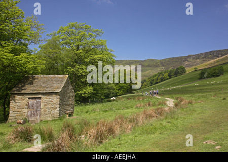 Pennine Way Edale Derbyshire Stockfoto