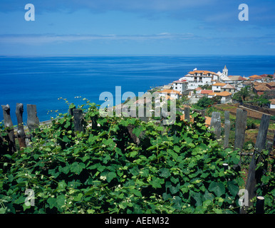 Dorf von Jardim Mar Madeira Portugal Europa. Foto: Willy Matheisl Stockfoto