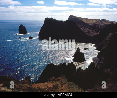 landen Sie Zunge Ponta de Sao Lourenco Madeira Portugal Europa. Foto: Willy Matheisl Stockfoto