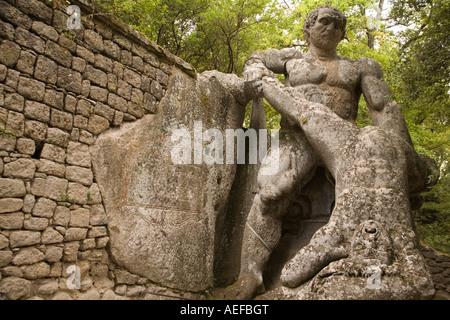 Sacro Bosco Parco dei Mostri, Bomarzo, Lazio, Italien. Stockfoto