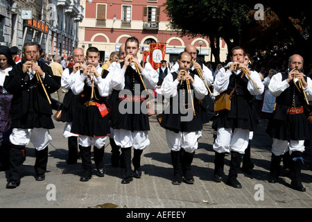 Festa di Sant Efisio Cagliari Sardinien Italien Stockfoto