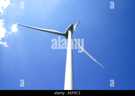 Die Windmühle am Garching München Bayern Deutschland Stockfoto