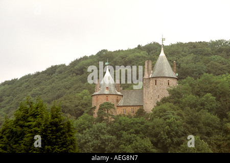 Glamorgan Cardiff Tongwynlais Castell Coch Stockfoto