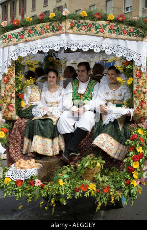 Festa di Sant Efisio Cagliari Sardinien Italien Stockfoto