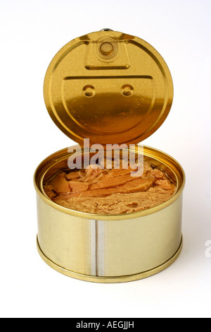 Thunfisch in Dosen Stockfoto