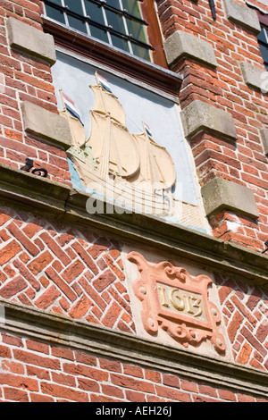 Stadhuis, Rathaus Nord-Holland Niederlande 1613-Transplantat Stockfoto