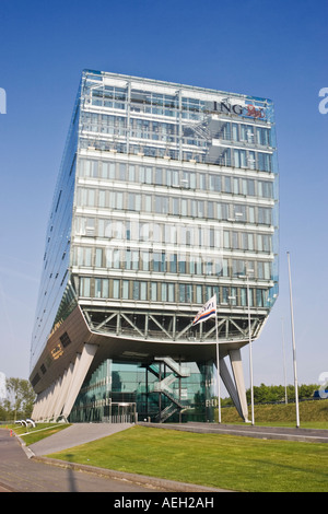 ING House Amsterdam Niederlande Stockfoto