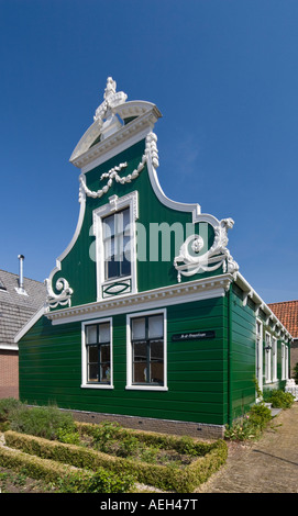 Niederländische Haus Westzaan Zaan Bezirk Niederlande Stockfoto