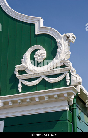 Niederländische Haus Westzaan Zaan Bezirk Niederlande Stockfoto