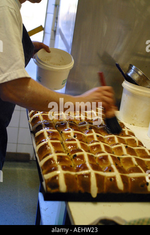 in der Bäckerei Stockfoto