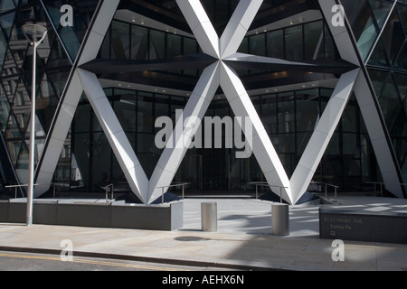 Swiss Re Tower 30 St Mary Axe London England Stockfoto