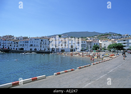 Cadaques, Cataluna, Spanien. Stockfoto