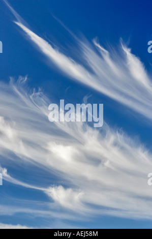 Wolkenfetzen über Hölle s Canyon Oregon Stockfoto