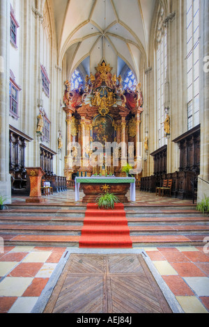 Kirche der Piaristen in Krems, Wachau Region, Region Waldviertel, Niederösterreich, Österreich Stockfoto