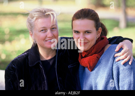 Zwei Frauen Stockfoto