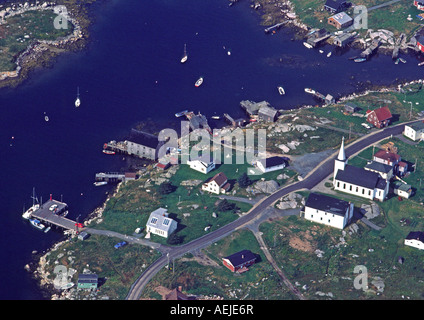 West Dover Dorf - Luftaufnahme in der Nähe von Peggys Cove in Nova Scotia in Kanada Stockfoto