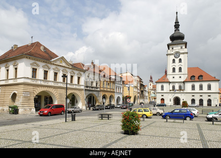 Historische alte Stadt Zatec, Nord-Böhmen, Tschechische Republik Stockfoto