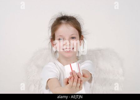 Kleine Weihnachts-Engel Stockfoto