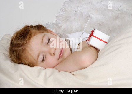 Kleine Weihnachts-Engel Stockfoto