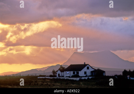 Dawn Achgarve Wester Ross Schottland, Vereinigtes Königreich Stockfoto