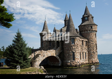 Krafthaus am Boldt Castle Hart Island in der Nähe von Alexandria Bay New York Thousand Islands Stockfoto