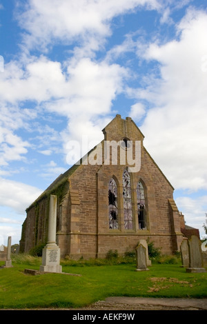 Kinnell Pfarrkirche Ruinen und Friedhof, Tayside, Schottland Stockfoto