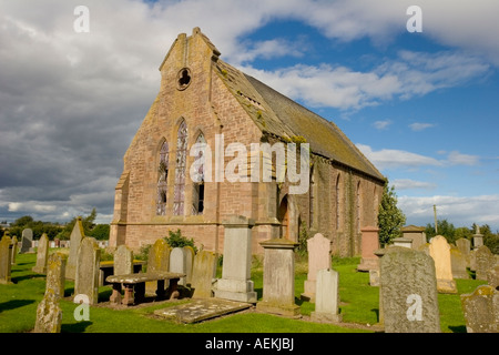 Kinnell Pfarrkirche Ruinen und Friedhof, Tayside, Schottland Stockfoto