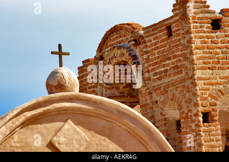 Tumacacori nationaler historischer Park Arizona-Kreuz-Kapelle Stockfoto