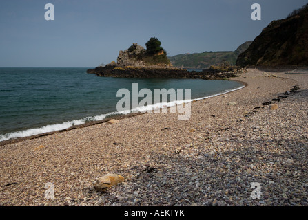 Bouley Bay, Jersey, Kanalinseln Stockfoto