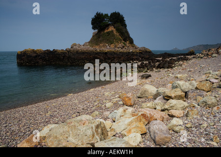 Bouley Bay, Jersey, Kanalinseln Stockfoto