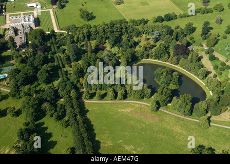 Althorp House and the Oval Lake, Earl Spencer Family Estate and ...