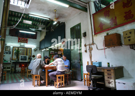 Gemeinschaft der Kaufleute neben Kuan Tai Tempel MACAU China Stockfoto