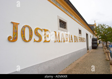 Weinkellerei. JM Jose Maria da Fonseca, Azeitao, Setubal, Portugal Stockfoto