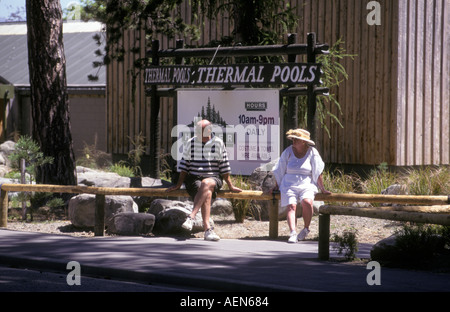 New Zealand Hanmer springs Stockfoto