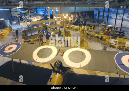 Sopwith Camel (Nachbau) Fleet Air Arm Museum Yeovilton Somerset.  XAV-297 Stockfoto