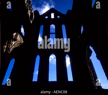 Die Ruinen von Whitby Abbey AD 657 in North Yorkshire England gegründet Stockfoto