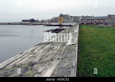 Festung Louisburg, Nova Scotia, Atlantik-Kanada Stockfoto