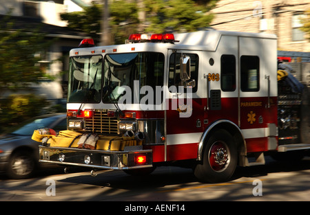 Chicagoer Vorort Oak Park Stockfoto