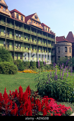 Mohonk Mountain House Mohonk See New York State USA Stockfoto