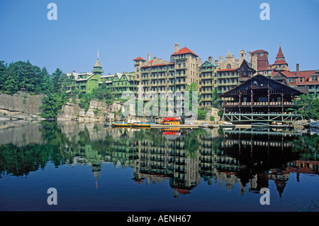 Mohonk Mountain House Mohonk See New York State USA Stockfoto