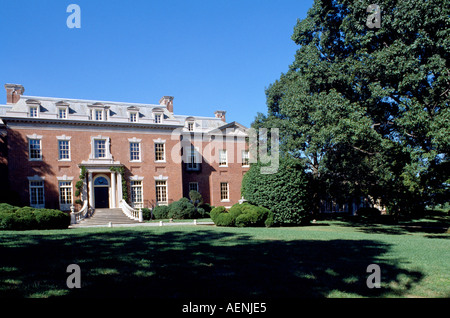 Washington, Dumbarton Oaks, Gartenansicht Stockfoto