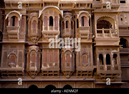 Jaisalmer, Herrenhaus, Patwon Ki Haveli Stockfoto