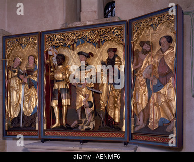 Landsberg, Doppelkapelle, Altar Stockfoto