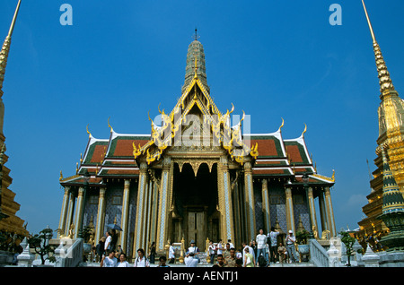 Gebäude in Grand Schlossanlage, Bangkok, Thailand Stockfoto