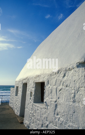 Le Don Hilton in St Ouens Bay Jersey Kanalinseln UK bekannt als das Weiße Haus Stockfoto