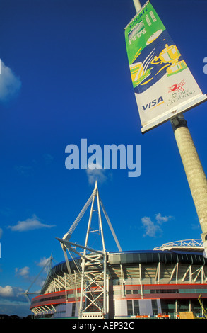 Fürstentum Stadion oder BT Millennium Stadium eine Sport- und Konzerthalle im Zentrum der Stadt Cardiff, South Glamorgan South Wales UK GB EU Europa Stockfoto